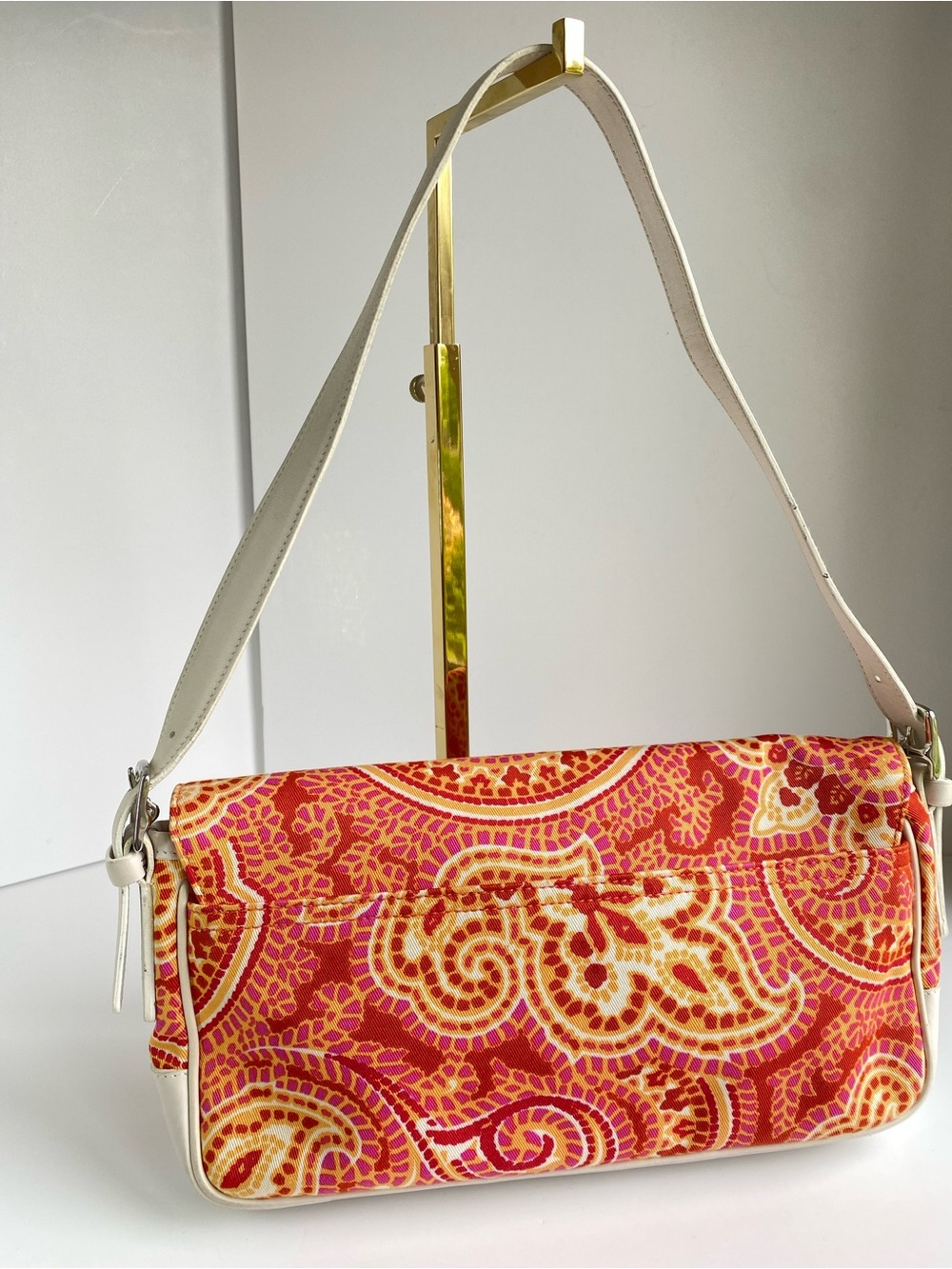 Coach Vintage Italian Paisley Shoulder Bag - Picture 9 of 17